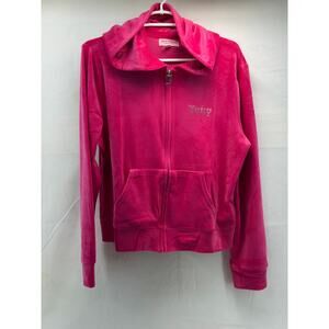 New Juicy couture, Los Angeles, CA mean girls classic velour zip up hoodie XL